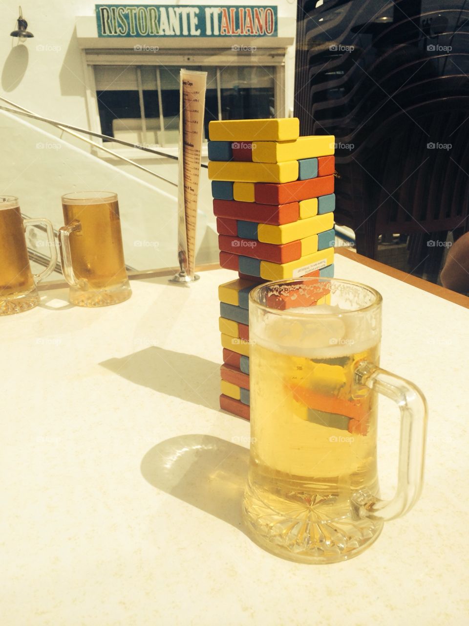 Beer and Jenga - what more do you need?