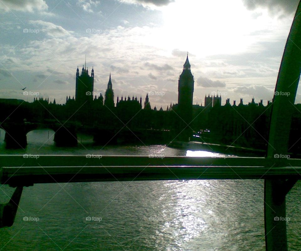 Beautiful big Ben  view 