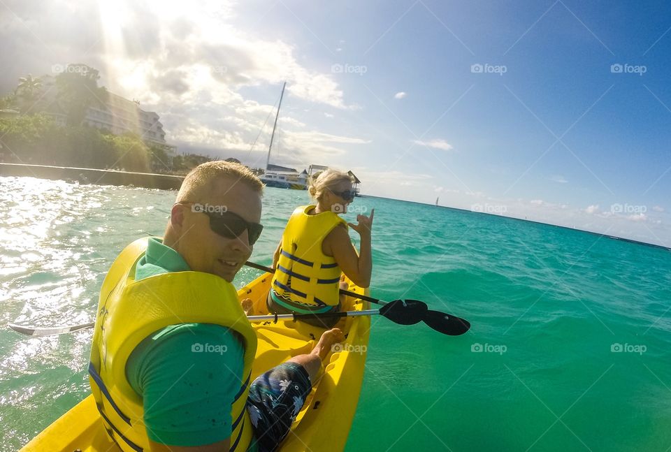 Kayaking in Jamaica 