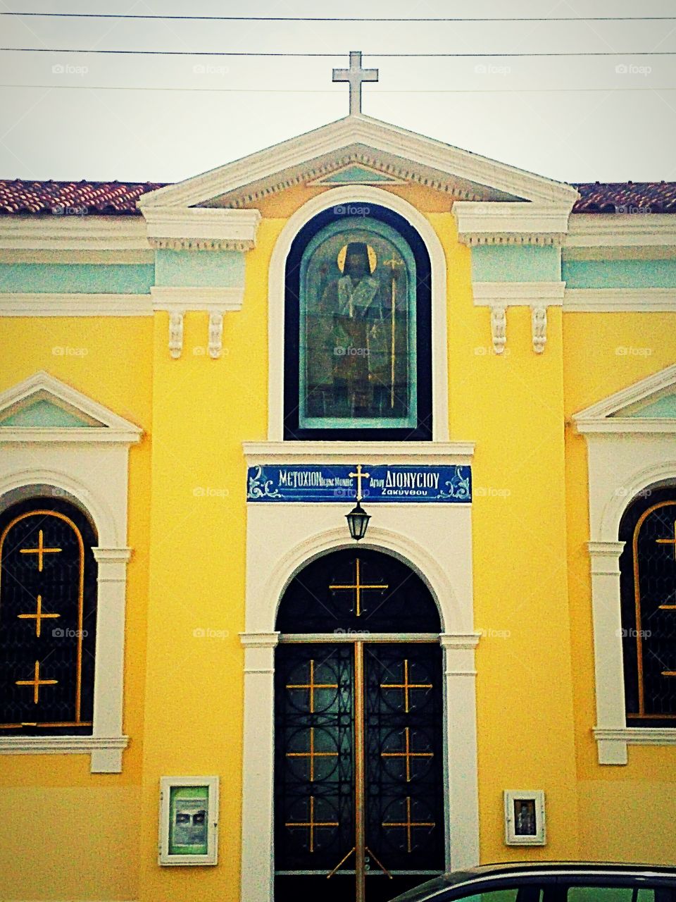 Saint Dionysius monastery, facade