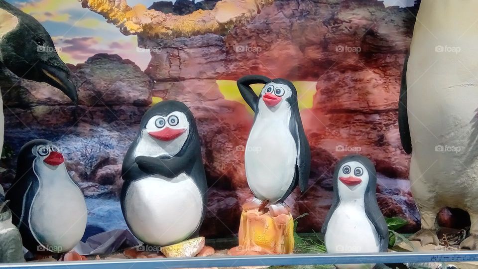 hand made penguins