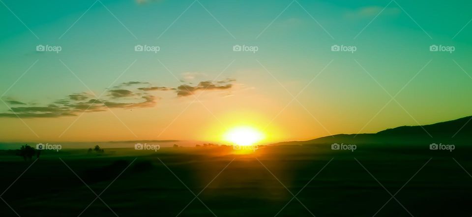 Sunrise is the universe's way of starting the engine that drives our day.
O nascer do sol é a maneira que o universo tem de ligar o motor que move o nosso dia.