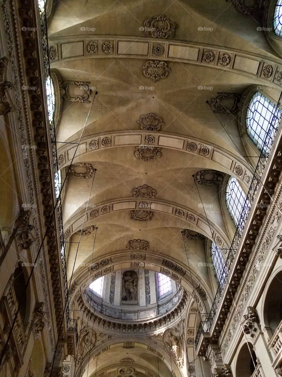 church ceiling europe