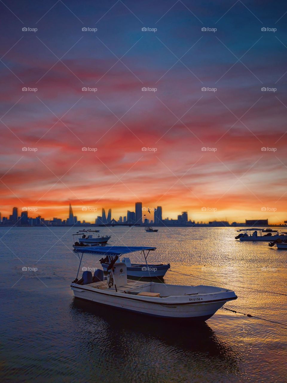 Bahrain boat view