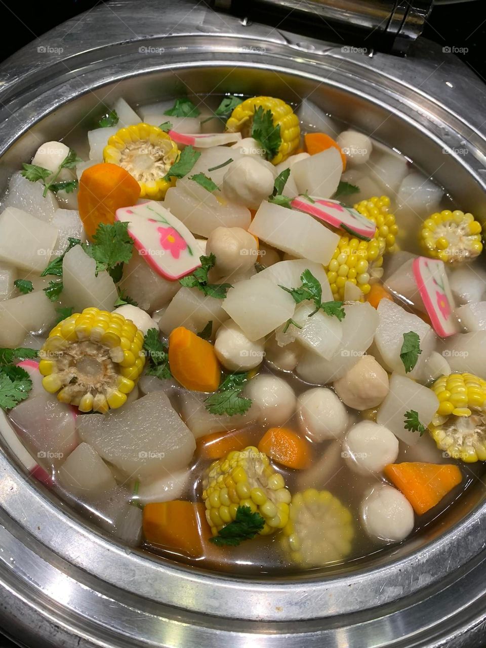 Delicious hot pot meals