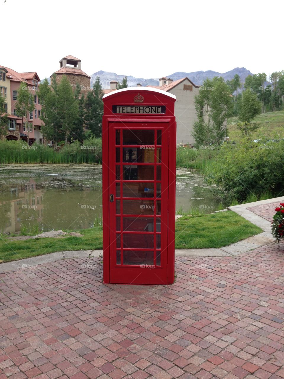 Phone booth. Phone booth