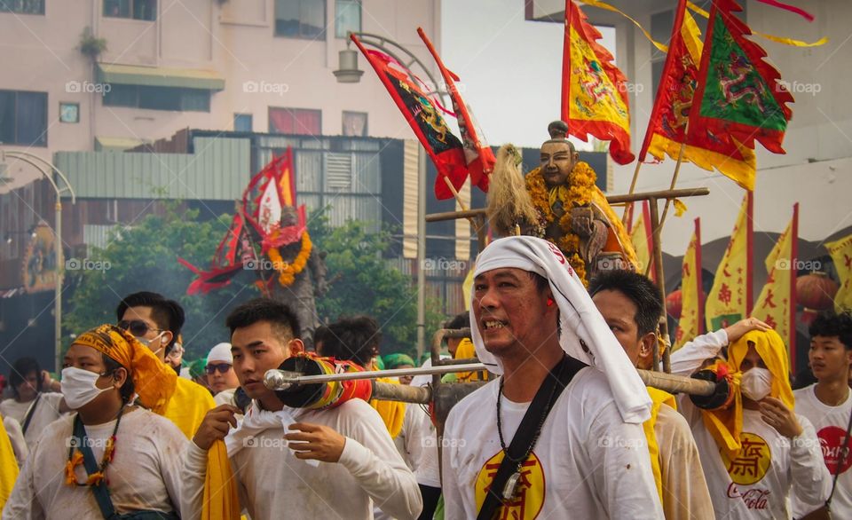 Vegetarian festival in Phuket 