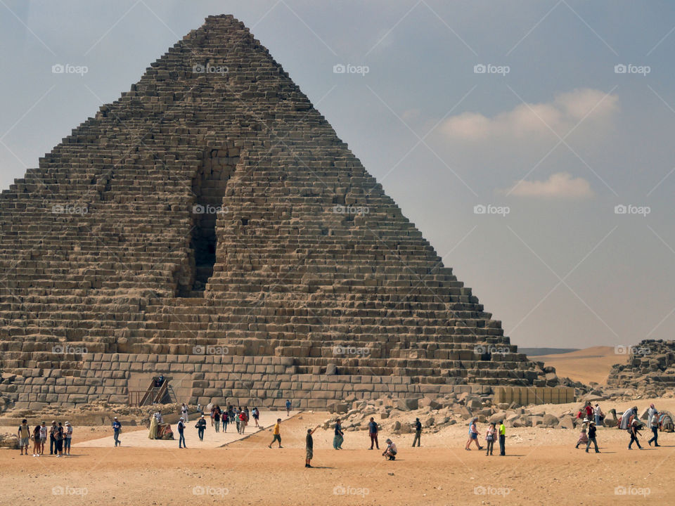The great pyramid of cheops