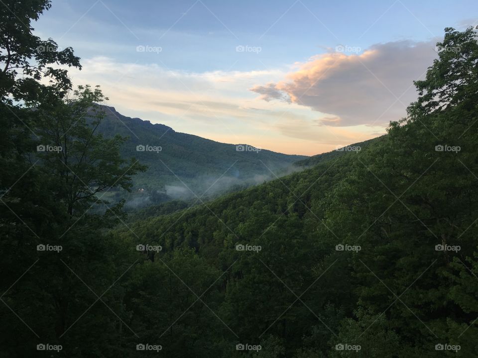 Smokey Blueridge Appalachian Mountain Range 5