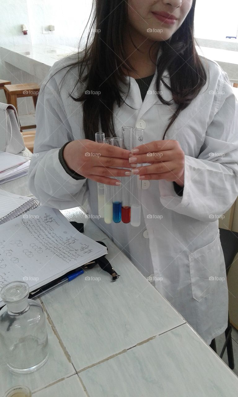 In Laboratory