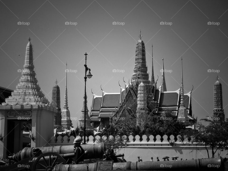 world in black and white