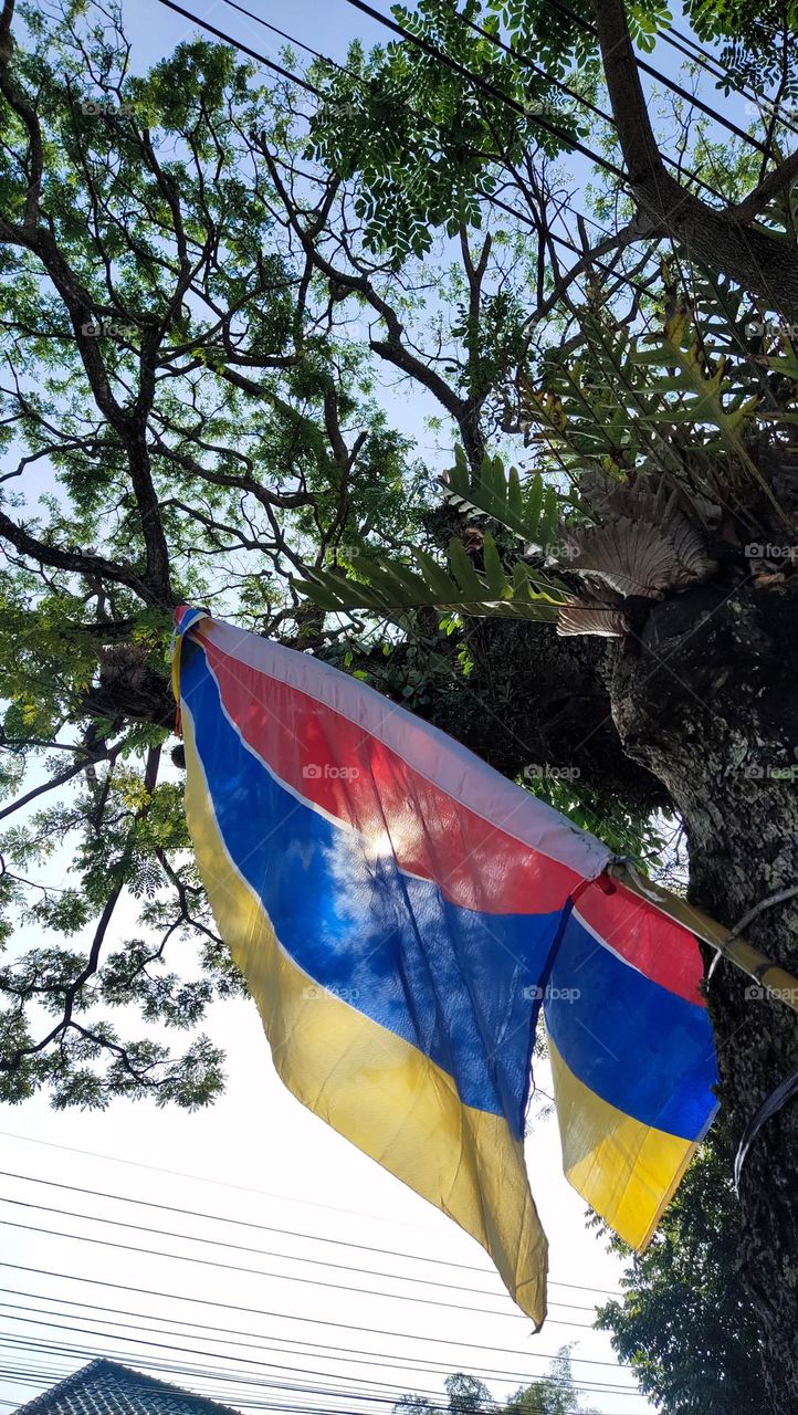 bendera warna warni