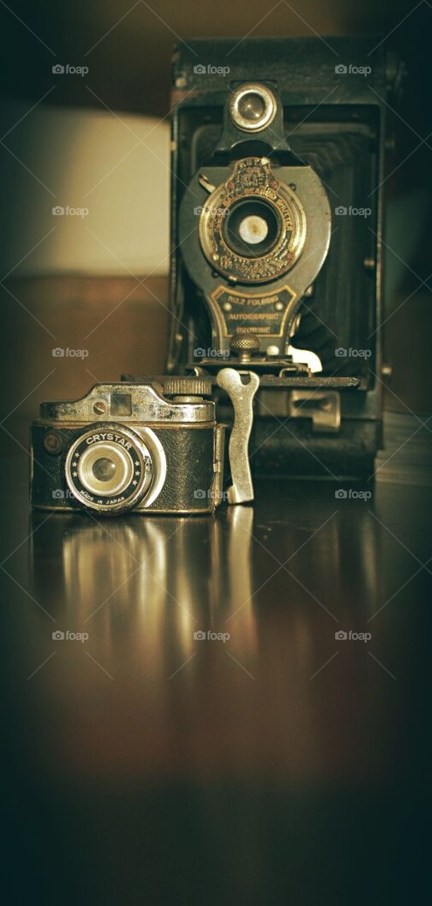 antique cameras