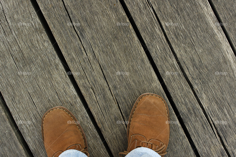 From where I stand ... wooden beams