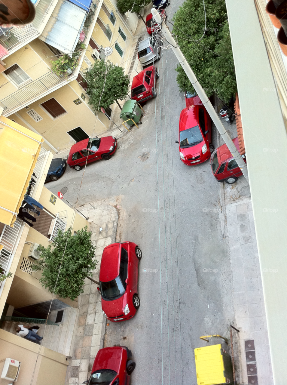 street red cars road by nickkamaris