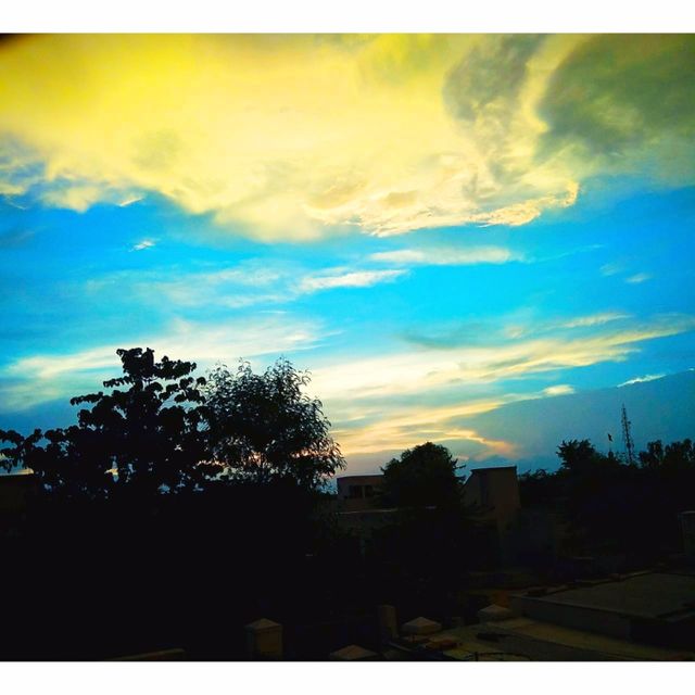 Blue sky