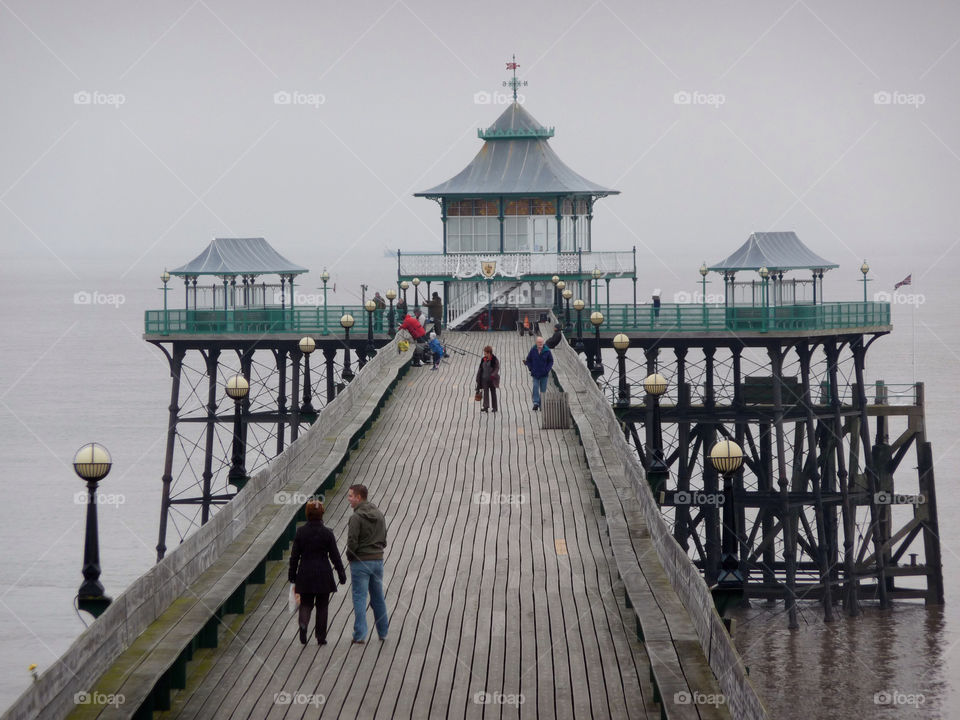 people water sea pier by ptrendy