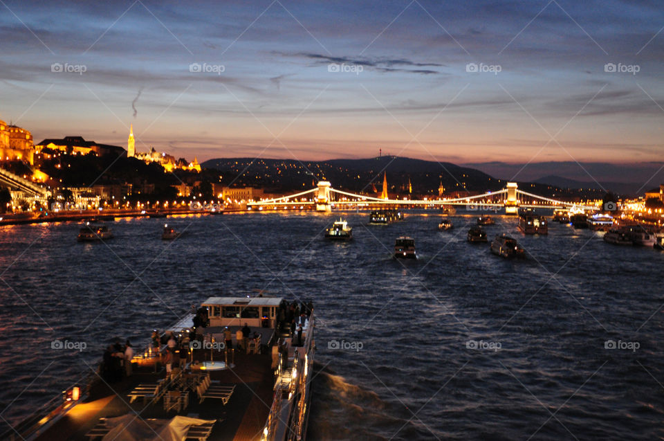 Budapest at night 