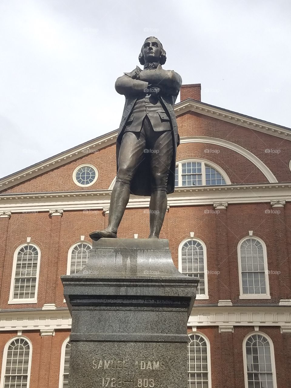 Boston - Statue of Sam Adams