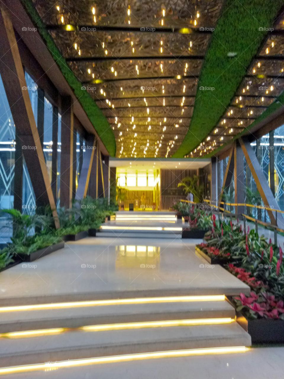 The passage, beautiful and calming.