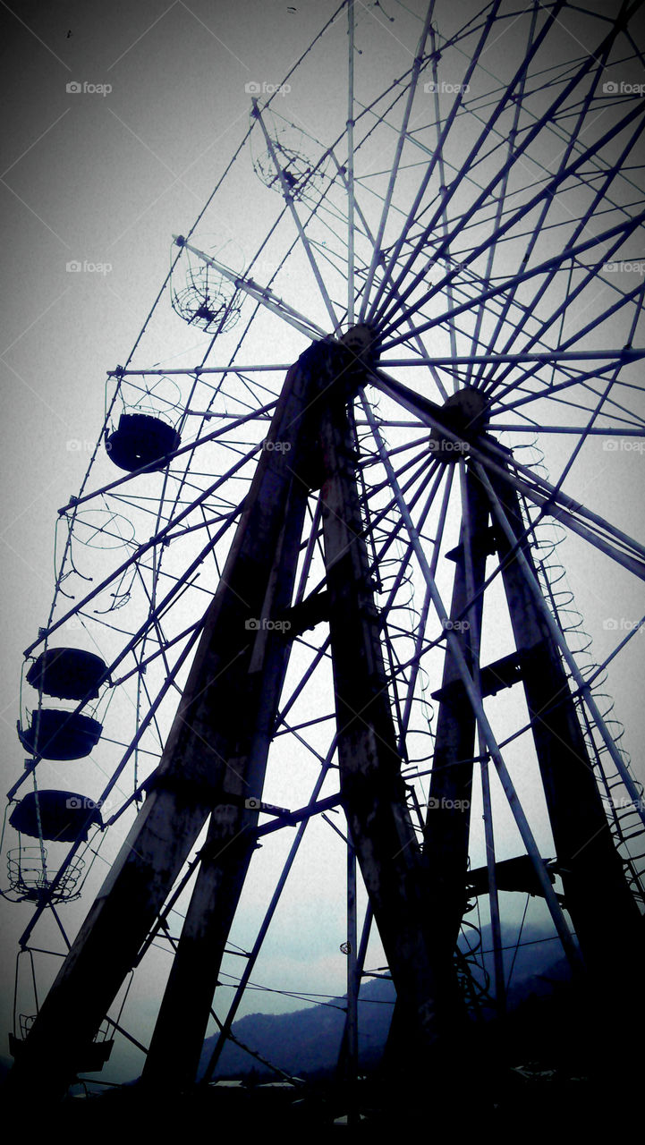 Old Ferris wheel