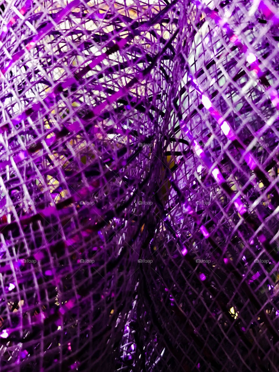 Purple craft mesh 