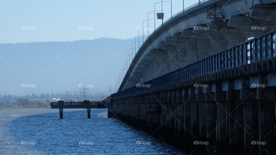 Bridge over bay