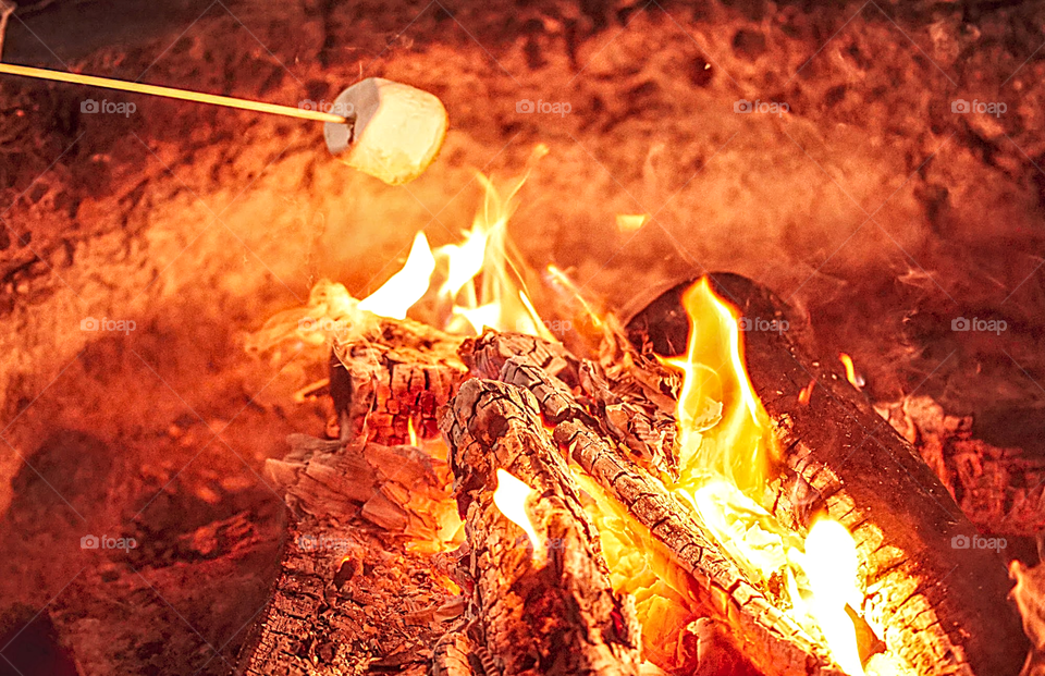Roasting A Marshmallow