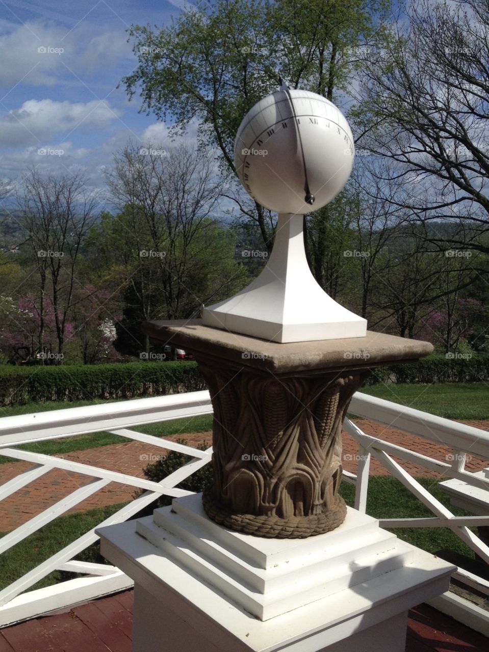Spherical Sundial at Monticello - Charlottesville, VA