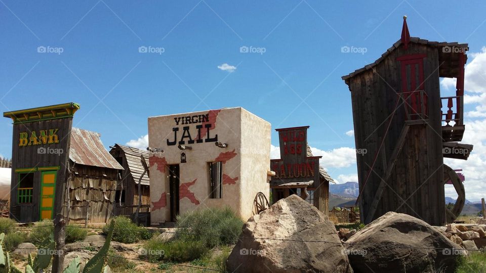 Wild West scenery