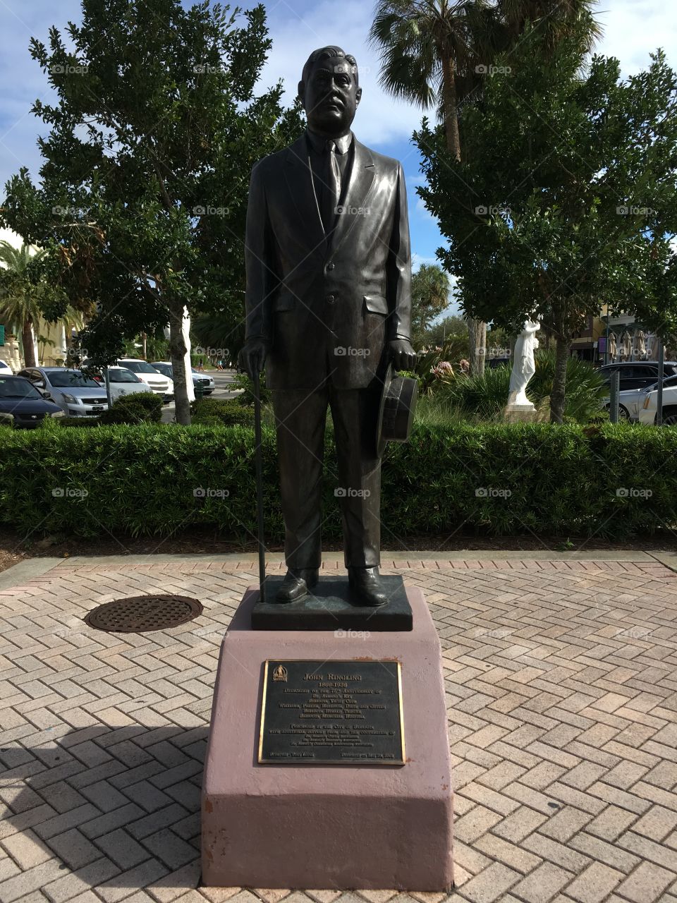 John Ringling statue 