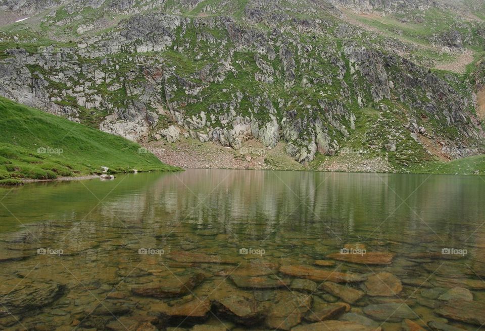 Devil's pond in Tavascan Catalonia