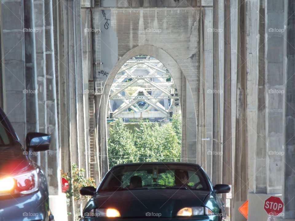 Freemont bridge. Seattle.