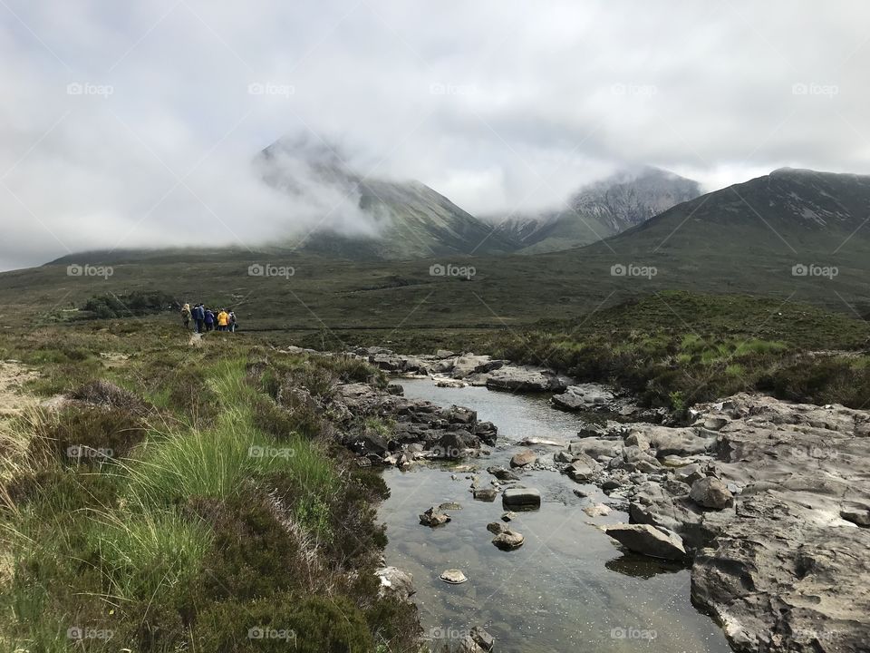 Foggy mountains 