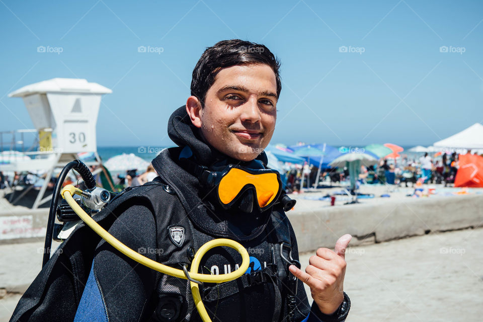 People, Sea, Beach, Man, Adult