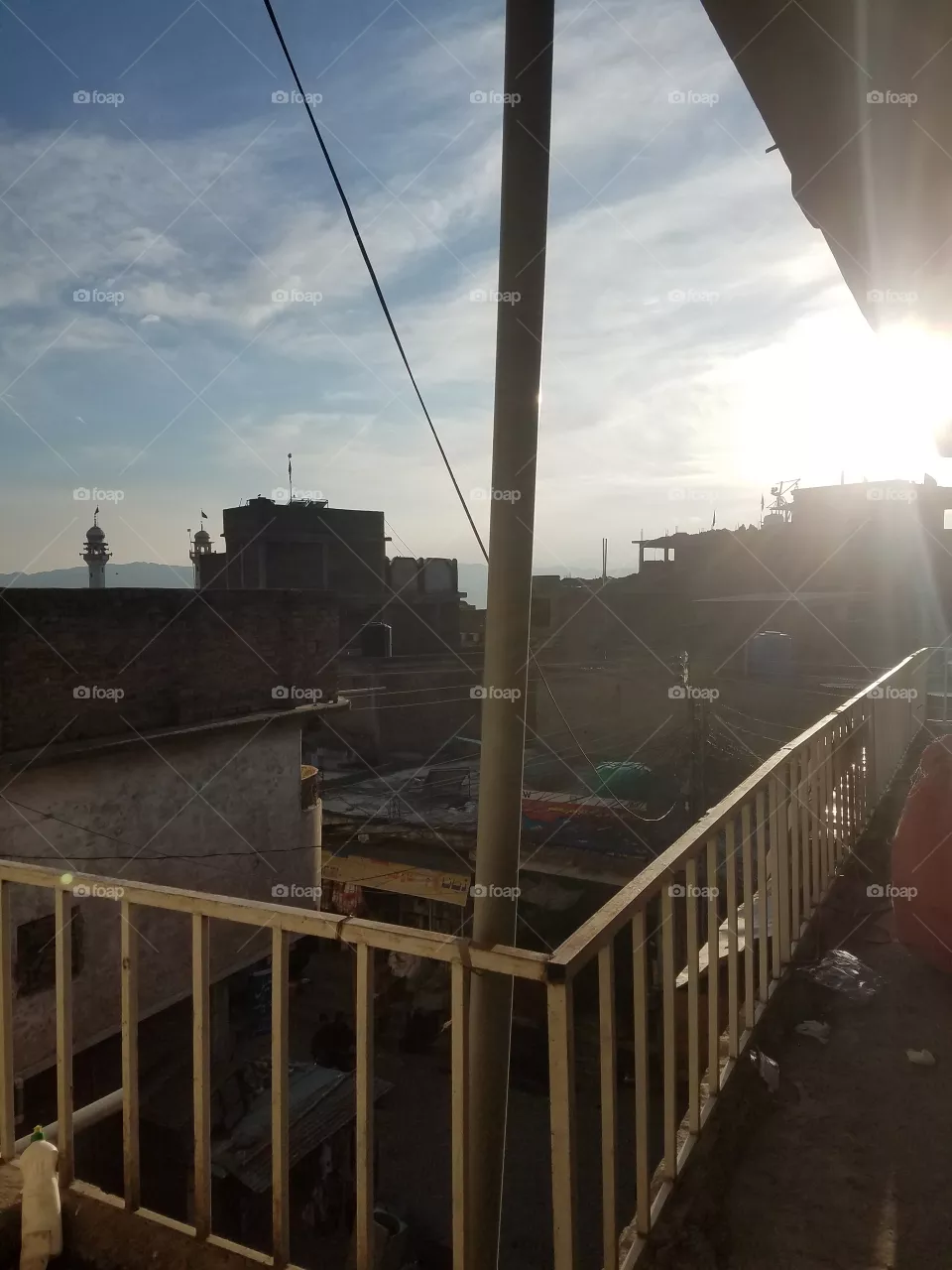 sun and sky