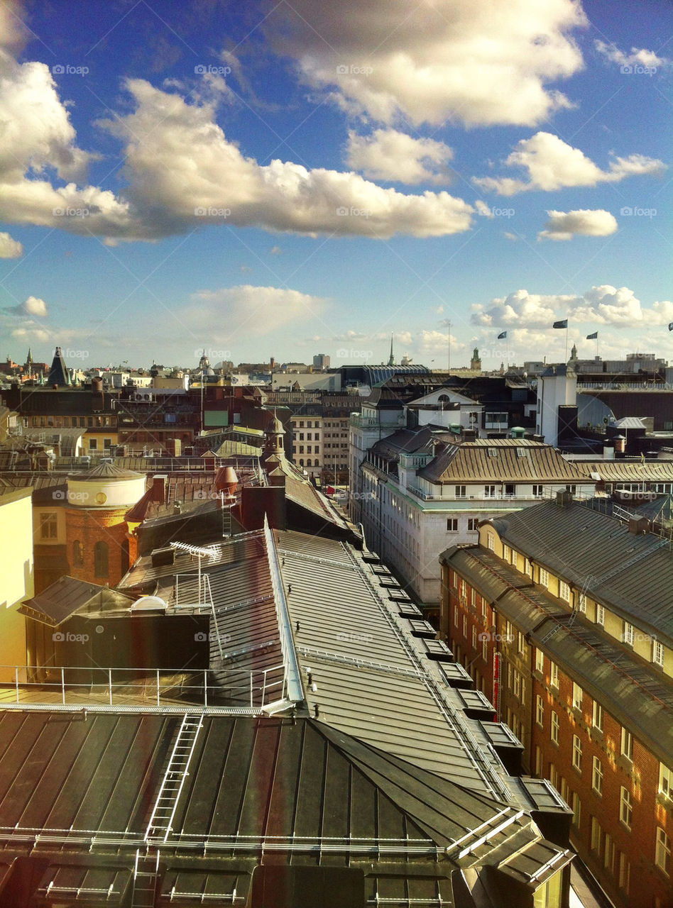 View from office in Stockholm, Sweden