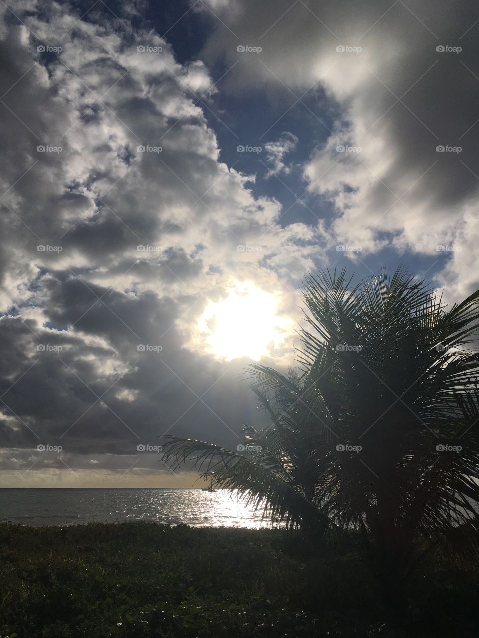 O belo amanhecer em Maragogi, Nordeste brasileiro (estado de Alagoas). A paisagem é impressionante!