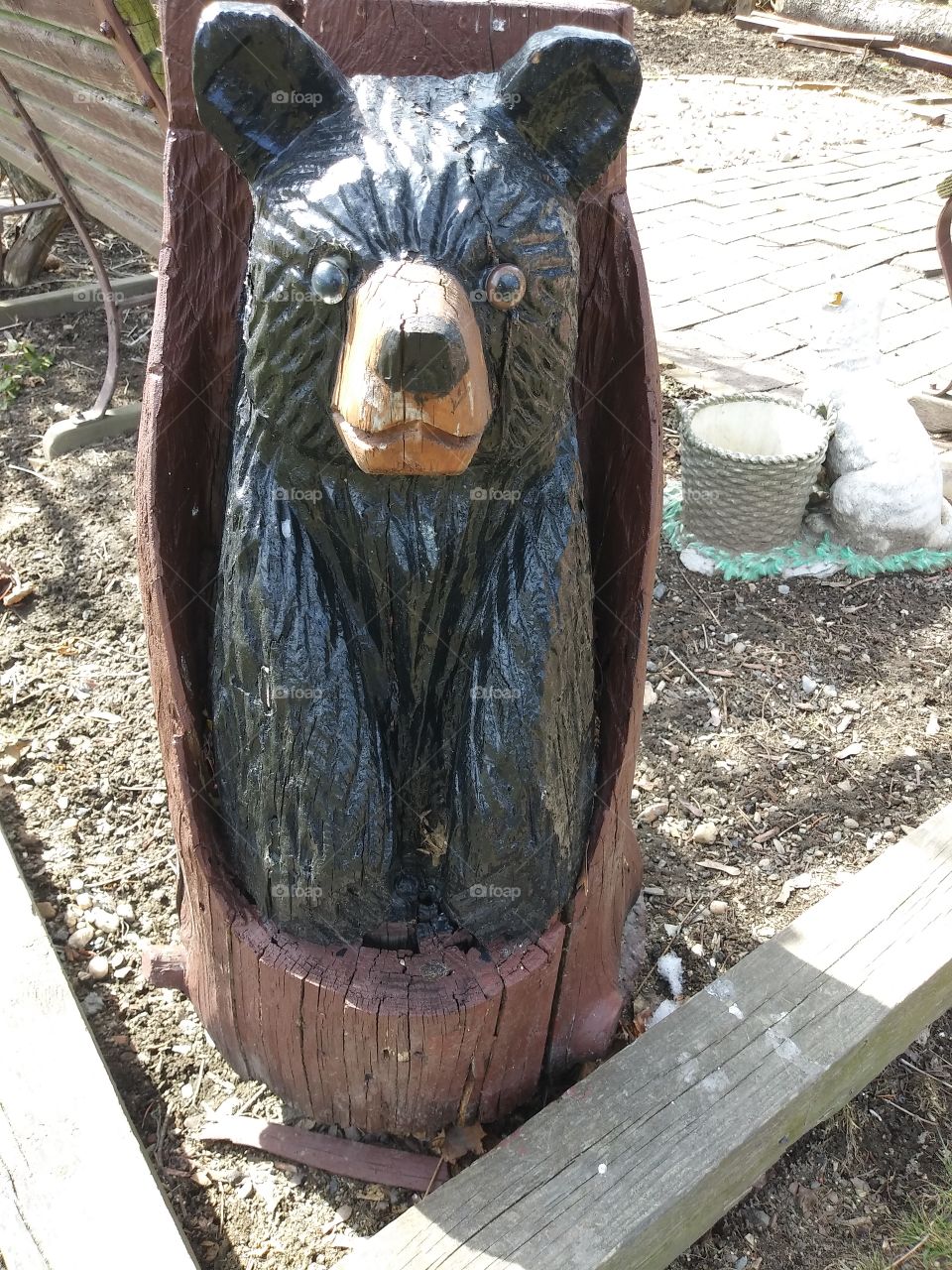 #Bears #Carve #Woodwork #Art #Spring