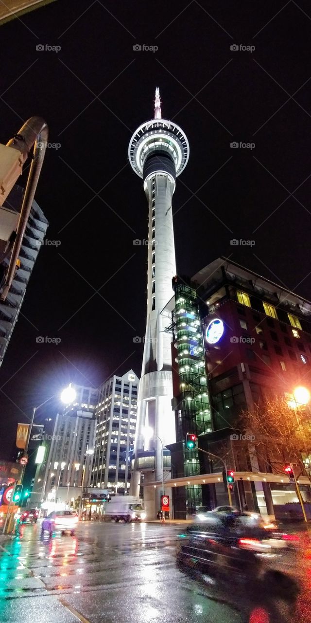 Auckland sky tower
