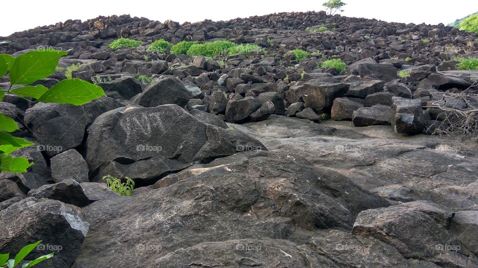 long hill big stone's  but all is black