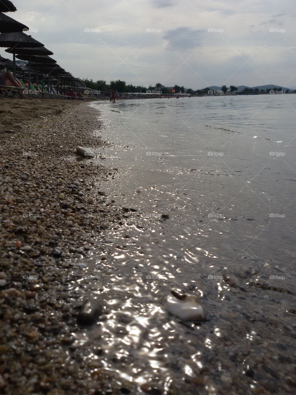 Waves on the beach