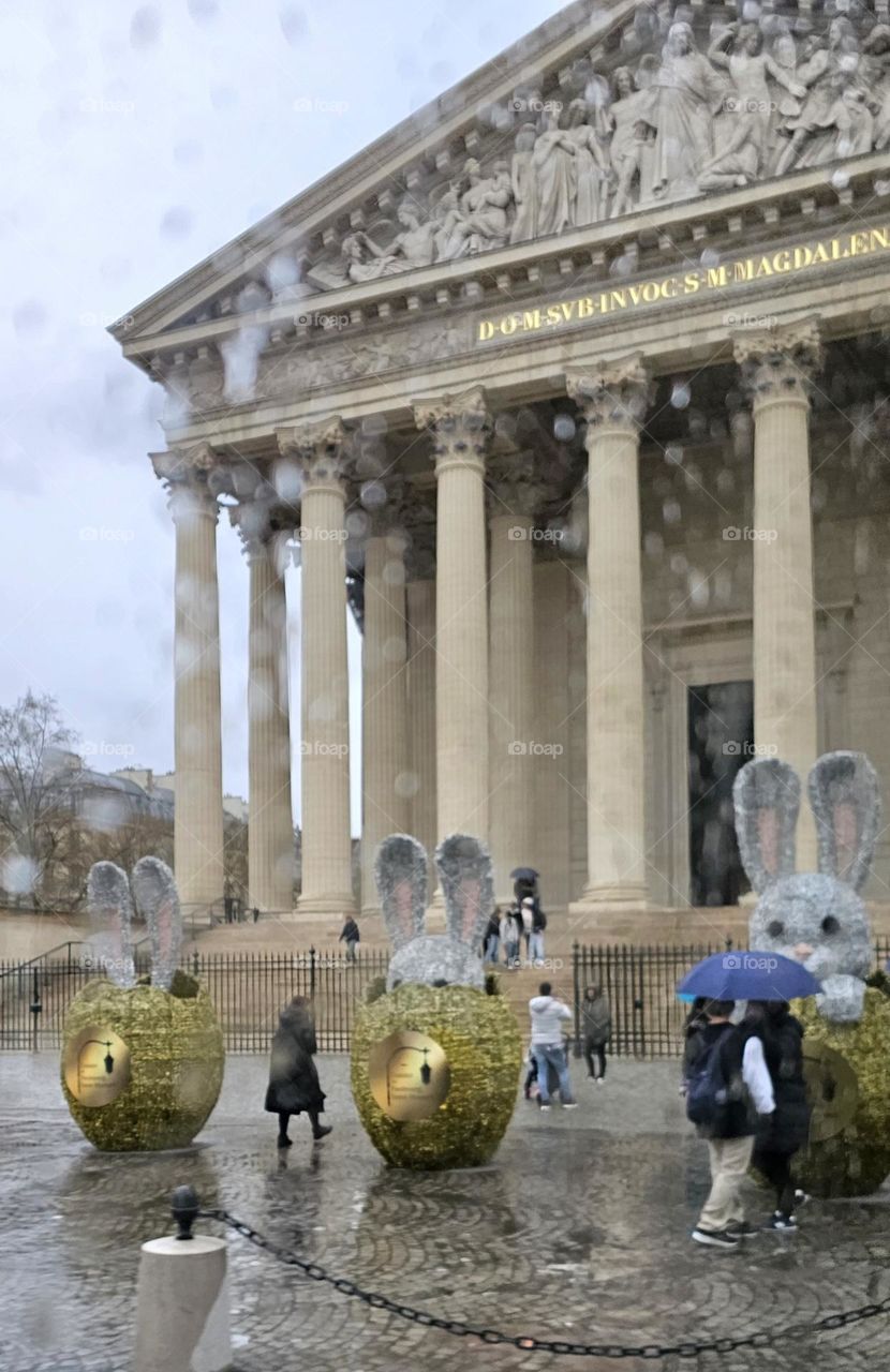 l'église de la Madeleine à Pâques