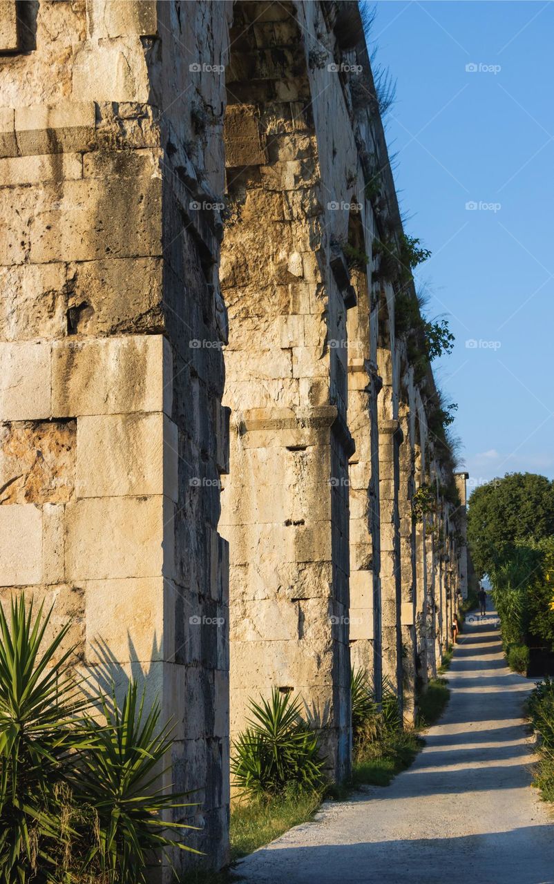 More than 17 centuries old Roman aqueduct