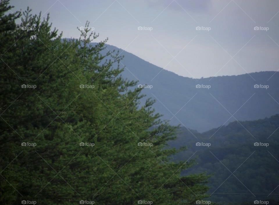 View of the Appalachian Mountains 