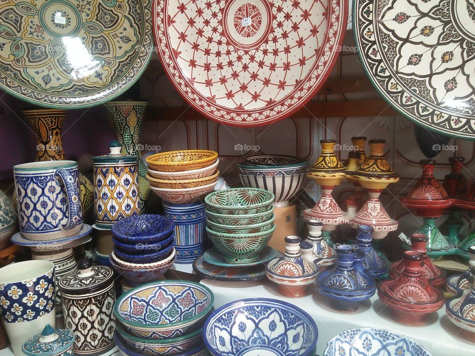 Craft product " pottery "