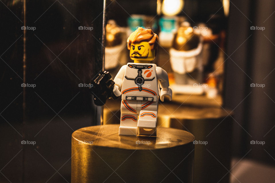 Lego astronaut explorer