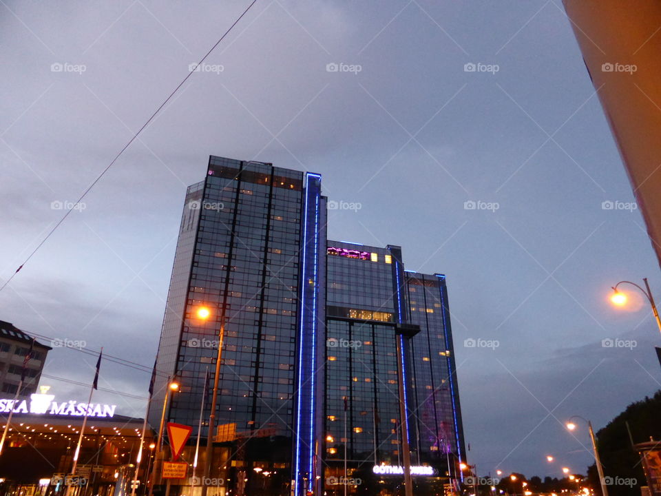 Three towers in Gothenburg . Three towers in Gothenburg 