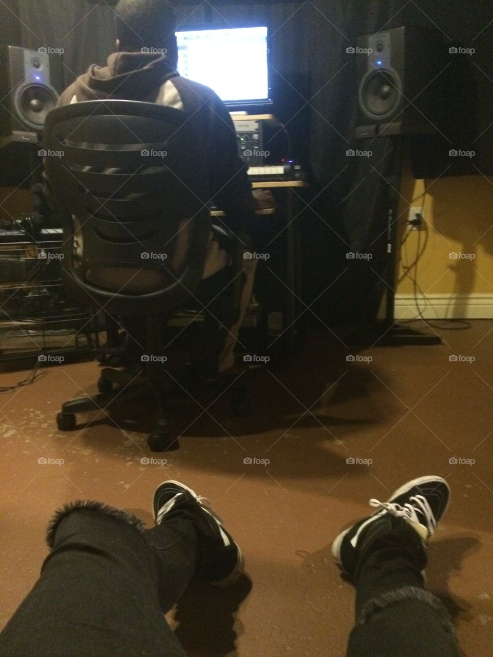 Studio session 