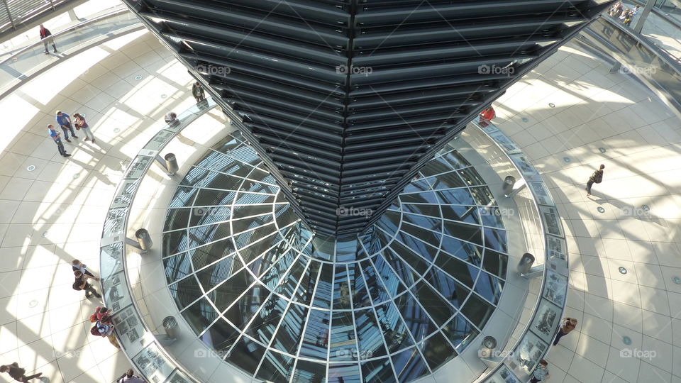 Inside Reihstag Building